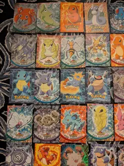 Vintage Lot of 48 Pokemon Topps Cards - Image 2