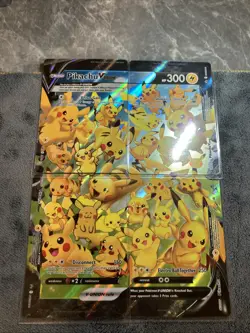 Pikachu V-Union - 4 Card Set Pokemon SWSH139-142 - Holo Promo - NM - Image 1