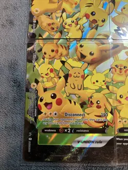 Pikachu V-Union - 4 Card Set Pokemon SWSH139-142 - Holo Promo - NM - Image 4
