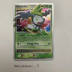 Shaymin DP39 LV X Diamond And Pearl Promo Reverse Holo Pokemon Card NM - Image 1