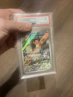 Pokemon TCG Charmander #044 SVP en Black Star Promo, Obsidian Flames Card PSA 10 - Image 1