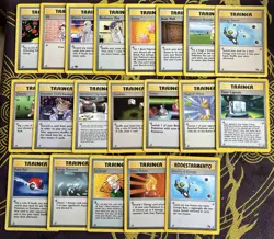 Pokemon TCG Lot of 20 Vintage Trainer Cards MP-DMG Conditions with Rares - Image 1