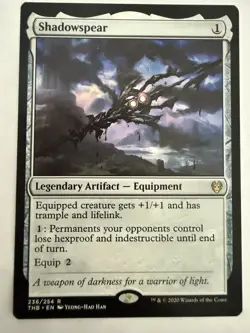 MTG: Shadowspear Normal Card Theros Beyond Death Magic The Gathering - NM - Image 1