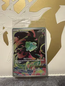 Bulbasaur 133/132 Pokemon TCG English Mega Evolutions Stamped Promo Card NM - Image 1