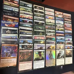MTG - Magic The Gathering - FOILs + Non-Foils + Rares + Uncommons - 70 Card Lot - Image 1