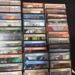 MTG - Magic The Gathering - FOILs + Non-Foils + Rares + Uncommons - 70 Card Lot - Image 3