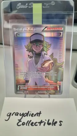 Pokemon TCG N (Supporter) Alternate Full Art Promo Card 105a/124 Holo Full Art - Image 1