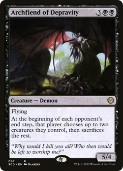MTG Archfiend of Depravity - 67 / English / Near Mint - Image 1