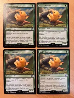 MTG Magic the Gathering 1x Sazh's Chocobo FINAL FANTASY NM - Image 1