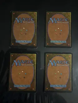 Magic The Gathering - 4x Mountain - Revised - Image 2