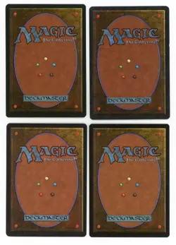Magic the Gathering Revised Mountain A x 4 MTG Land NM - Image 2