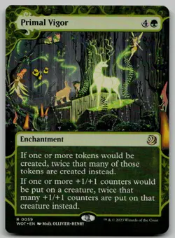 Primal Vigor R Wilds of Eldraine: Enchanting Tales 59 NM - Image 1