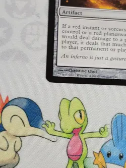 C3497 MAGIC MTG M14 CORE SET 2014 PYROMANCER'S GAUNTLET 2X #214 LP RARE - Image 5