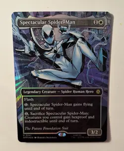 Spectacular Spider-Man Future Foundation (0241) (Borderless) (Textured Foil) HP - Image 3