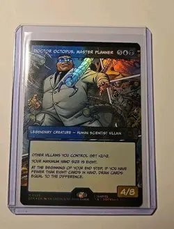 Doctor Octopus, Master Planner (Borderless) 0228 Marvel's Spider-Man FOIL MTG - Image 1