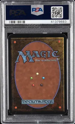 1993 MAGIC: THE GATHERING ALPHA CIRCLE OF PROTECTION: GREEN PSA 8 - Image 2