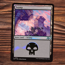 Swamp - FOIL - Aetherdrift - Magic the Gathering - Image 1