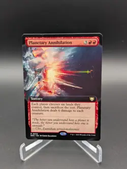 Planetary Annihilation (Extended Art) Commander: Edge of Eternities Regular - Image 1