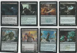 LOT OF 38 MAGIC BLACK FOIL CARDS - Image 3