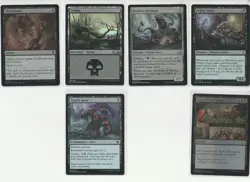 LOT OF 38 MAGIC BLACK FOIL CARDS - Image 5