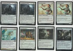 LOT OF 35 MAGIC WHITE FOIL CARDS - Image 1