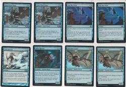 LOT OF 36 MAGIC BLUE FOIL CARDS - Image 1