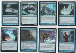 LOT OF 36 MAGIC BLUE FOIL CARDS - Image 2