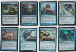 LOT OF 36 MAGIC BLUE FOIL CARDS - Image 3