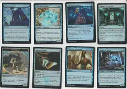 LOT OF 36 MAGIC BLUE FOIL CARDS - Image 4