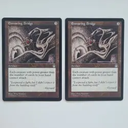 MTG Ensnaring Bridge x2 Stronghold Magic the Gathering - Image 1
