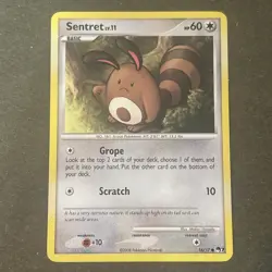 Sentret 16/17 POP Series 7 Promo Leauge Pokemon TCG Common Regular Card - Image 1