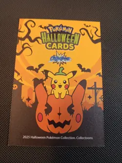 Pokemon 2025 DKV Collectoons Set Halloween Mimikyu 18 Circle Holo Peru - Image 2
