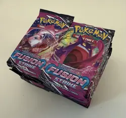 Fusion Strike Booster Box Worth Of Packs + More - Pokemon - 50 Loose Packs! - Image 1