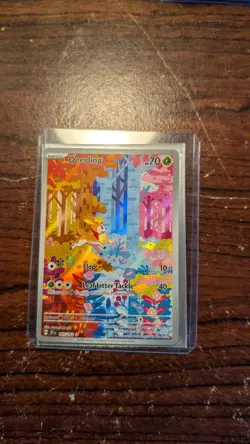 Pokemon Card Deerling 165/162 & Sawsbuck 166/162 Temporal Forces Bundle (LP+/NM) - Image 2