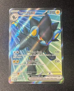 Luxray ex - 195/167 SV06: Twilight Masquerade Ultra Rare NM Pokemon Secret Rare - Image 1