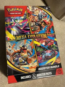 Pokemon TCG Mega Evolution Booster Bundle (6 packs) - New/Sealed - Image 1