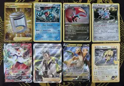 Pokemon TCG Lot of 8 Pokemon Cards NM/LP w/ Holos Ultra Rares Full Arts Gold - Image 1