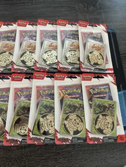 Pokemon TCG Destined Rivals Checklane Blister Pack Eevee & Zarude Lot Of 16 (#2) - Image 3