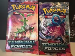 2X Pokemon TCG Temporal Forces Booster Packs - Brand New, Unweighed, Lot - Image 1
