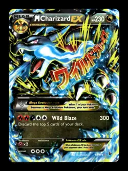 M Charizard EX (X) - 69/106 - Flashfire - Holo - LP/MP - Pokemon TCG - Image 1
