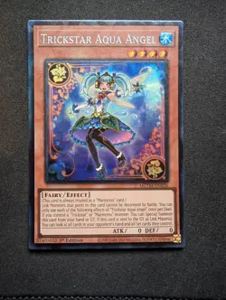 Trickstar Aqua Angel 1st Edition Collector's Rare MZTM-EN026 Yu-Gi-Oh! NM - Image 1
