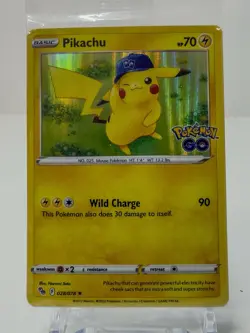 Pikachu 028/078 Pokemon GO Holo SEALED PROMO Pokemon Card - Image 1
