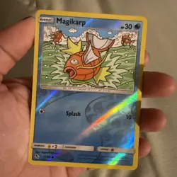 Magikarp 15/68 Hidden Fates Pokemon Card Reverse Holo Common Near Mint NM - Image 2