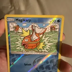Magikarp 15/68 Hidden Fates Pokemon Card Reverse Holo Common Near Mint NM - Image 3