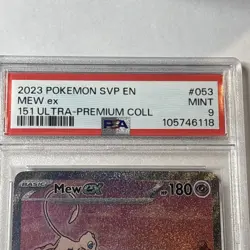 Mew ex EN-151 Ultra Premium Promo Pokemon Card SVP EN 053 PSA 9 - Image 2