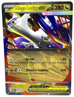 Mega Latias ex - MEP 011 Mega Evolution Black Star Promo Pokemon TCG Card - Image 1
