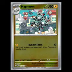 Magneton 046/132 Reverse Holo - Mega Evolution Pokemon Card - Image 1