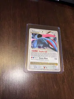 Pokemon TCG Salamence LV.X Arceus Holo Card 98/99 Rare - Image 1