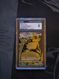 Pokemon Pikachu TCG Lost Origin VMAX Gold Holo Card TG29/TG30 2022 Secret Rare - Image 1