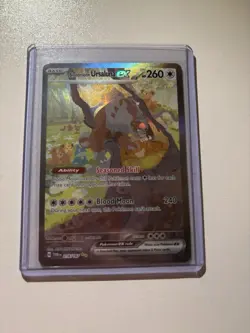 Pokemon TCG Bloodmoon Ursaluna EX Twilight Masquerade Card 216/167 NM - Image 1